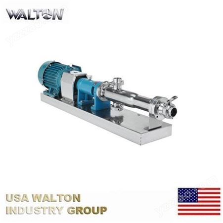调速螺杆泵，喂料螺杆泵，变频螺杆泵，进口螺杆泵，美国WALTON沃尔顿螺杆泵