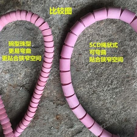 苏州吴江中驰电热SCD型绳状式陶瓷耐高温加热器 可定制