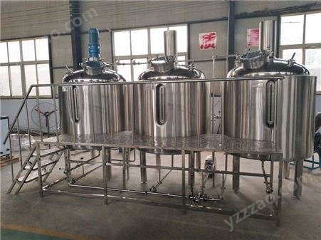 发酵罐 啤酒发酵罐 明博自酿啤酒发酵设备 操作方便