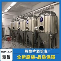 800升啤酒发酵罐 豪鲁 啤酒厂设备供应商 304不锈钢材质 