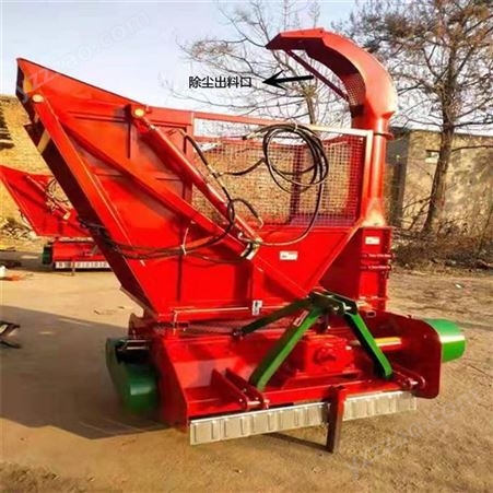 TWZB-150玉米秸秆回收机 河南牧草粉碎回收一体机 田王装备