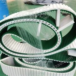 PVC输送带轻型流水线工业皮带 防滑同步 输送带