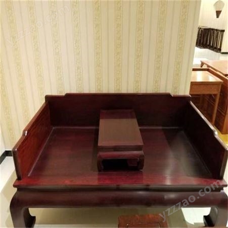 上海红木床榻回收  红木家具回收