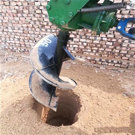 施肥地钻机 拖拉机栽树苗打洞机 树窝机 钻头定做