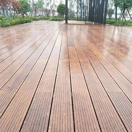 昌盛防腐木品牌自营1 塑木地板  菠萝格地板 木塑地板  印尼菠萝格大量批发