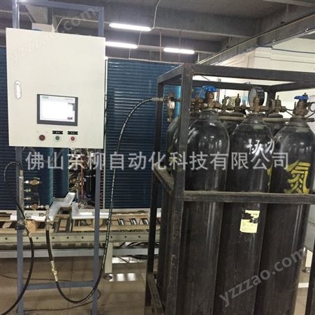 非标定制组装检大漏系统流水线电子厂生产线热泵二器检大漏系统