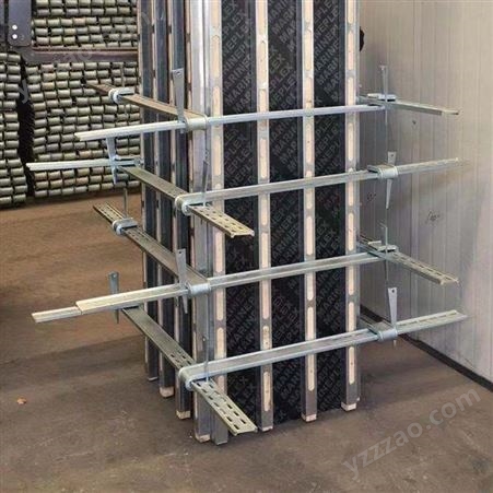 工地木工方柱扣 可调节式方柱加固件 浇筑模板方柱扣 欢迎
