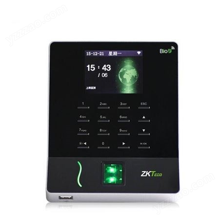 ZKTeco/中控智慧W8 带屏指纹打卡考勤机