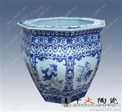 陶瓷大缸，景德镇陶瓷大缸定制，雕刻陶瓷大缸一米