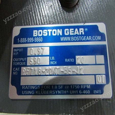 BOSTON GEAR减速机BOSTON GEAR电机BOSTON GEAR衬套BOSTON GEA
