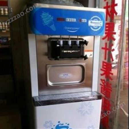 OPF3036 海川三色软冰淇淋机  制冷快膨化高厂家直接售后稳定性好