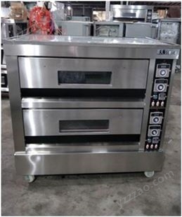 郑州供应顺麦燃气烤箱   一层两盘燃气烤箱  烘培店烤箱