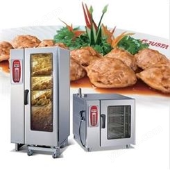 佳斯特蒸烤箱 商用蒸烤箱 廚房多功能全自動六層電子版蒸烤箱
