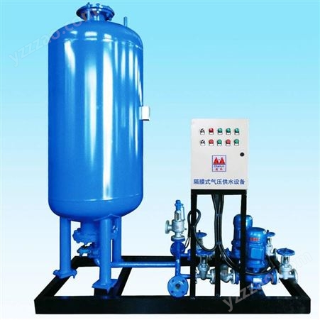 隔膜式气压罐新型_实用新型供水隔膜气压罐_气压罐型号
