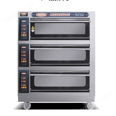 新南方烤箱 商用YXD-60CI三层六盘披萨店面包店烘炉烤箱