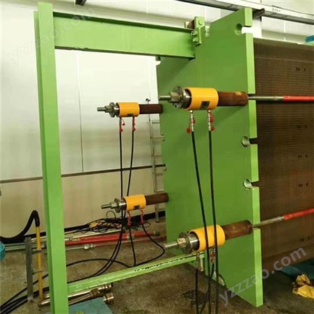 河南省晋工拆装板式换热器1拖4液压扳手制造厂