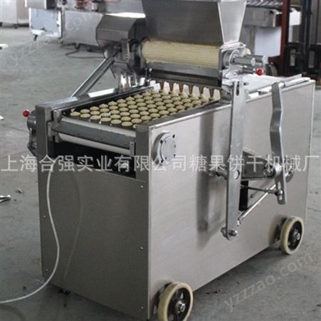 供应400曲奇饼干机械 曲奇成型机 上海合强小型食品生产线厂家