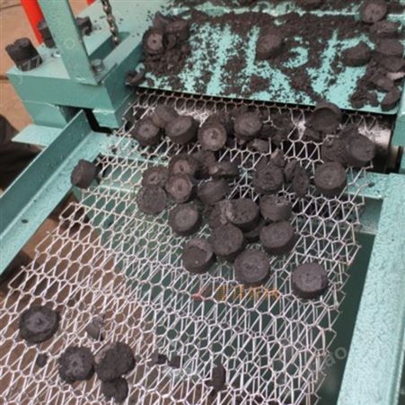 新款炭粉压片机  液压煤粉压块成型机  果木圆形炭片机