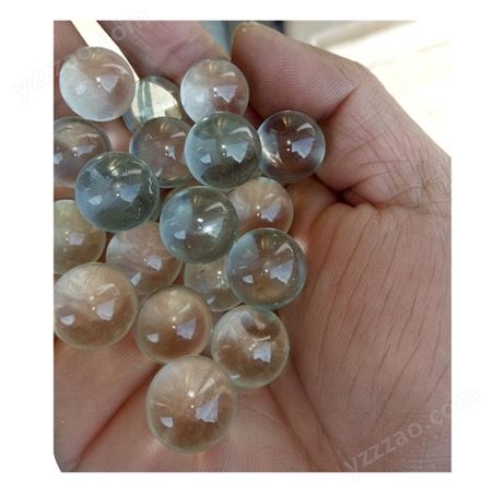 供应不规则实心玻璃珠 工艺品用玻璃砂 圆形花瓣心玻璃珠 权达工厂直销