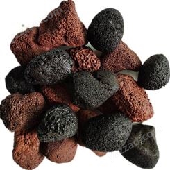 权达厂家直供火山石 多肉种植半土用红色火山岩 一面切乱性板
