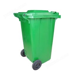 240L环卫垃圾桶 塑料分类脚踏垃圾桶 环卫铁皮垃圾桶
