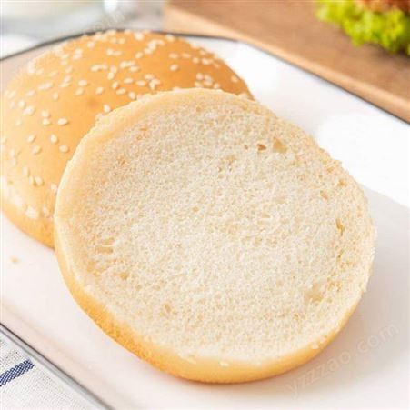 曼可顿【汉堡】面包胚 半成品西式糕点 炸鸡汉堡原料