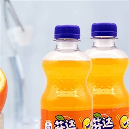 300ml外卖小瓶装芬达碳酸饮料外卖店小瓶饮料橙味气泡碳酸饮料