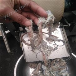小虾河蟹脱壳采集肉机器 虾滑虾肉提取设备 花鲢鱼肉采肉机