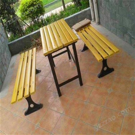 无靠背公园休闲座椅  塑木休闲椅生产厂家 河北沧州体育器材生产厂家