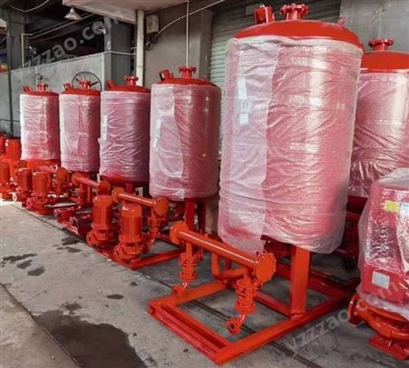 利瑞暖通机房系统补水装置囊式罐　消防定压补水机组