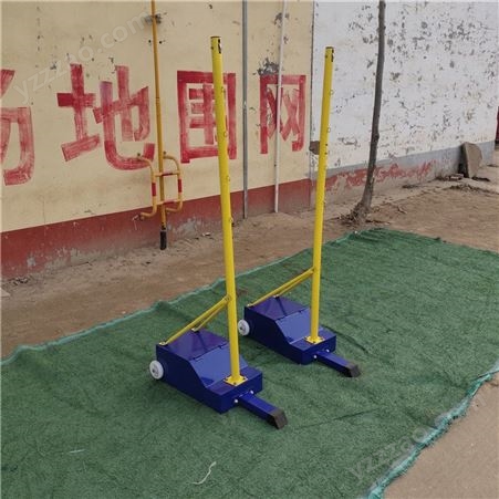 便携式羽毛球柱  标准羽毛球网柱  气排球网柱 户外 体育器材生产厂家