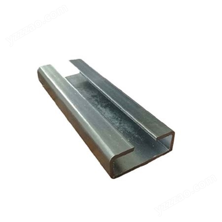C型钢材经久耐用 U型槽钢太阳能光伏支架热浸锌喷塑不锈钢