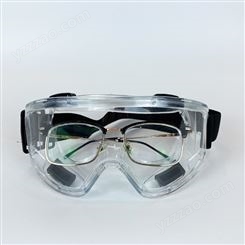 防护眼镜透明封闭眼镜防粉尘防雾防飞溅打磨冲击劳保护目镜