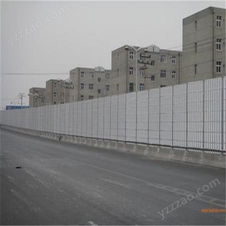 彩钢板夹芯板声屏障厂家 高架桥噪声防护墙