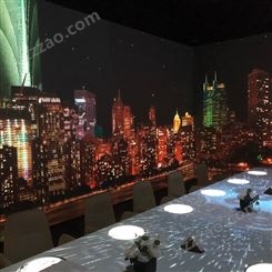 瑞康乐5D网红餐厅全息投影防真模拟主题餐厅