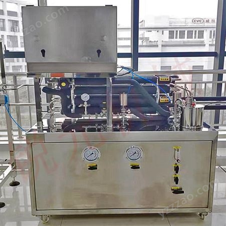实验型UHT 超高温杀菌机操作简便、具备CIP清洗和SIP在线灭菌功能