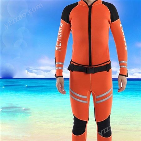 湿式消防员水域抢险救援装备保暖冲浪衣水上作业潜水服