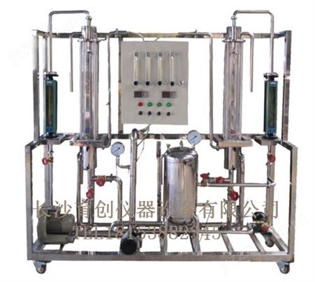 吸收解吸实验装置二氧化碳吸收实验装置吸收塔试验实训设备填料吸收实验装置