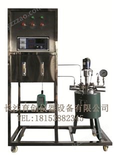 气升式环流反应器实验装置气液反应柱试验设备可视化环流反应器可定制