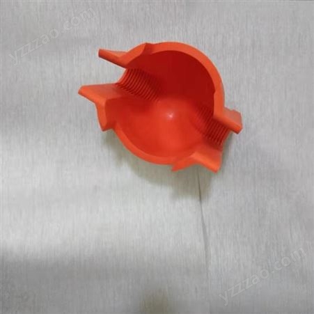 明捷瓷瓶遮蔽罩LRG63 美国Saliury针形绝缘罩 橘红色绝缘子护套