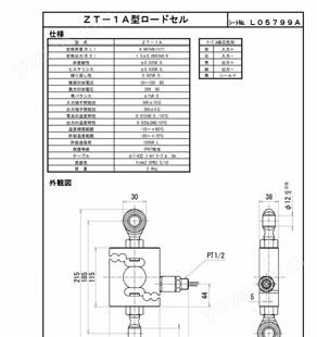 南京腾宇供应日本JFE压力传感器ZT-1A拉伸型