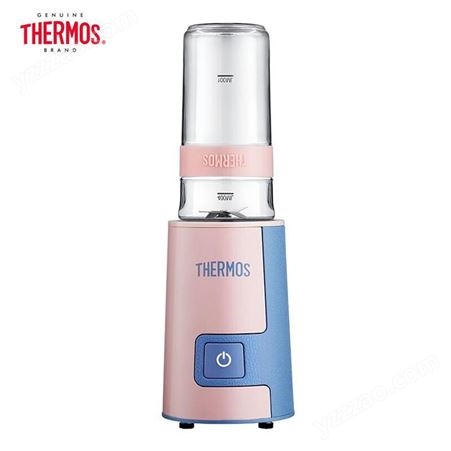 膳魔师（THERMOS）线果汁机便携搅拌机辅食机充电榨汁机旅行手持无线-EHA-2241B