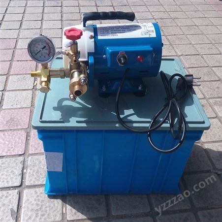 同晟试压泵 电动试压泵 DSY-60手提电动打压泵 管道打压机