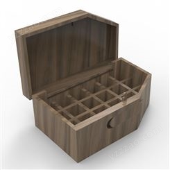 精油木盒_ZHIHE/智合木业_单支精油木盒包装_木质包装厂