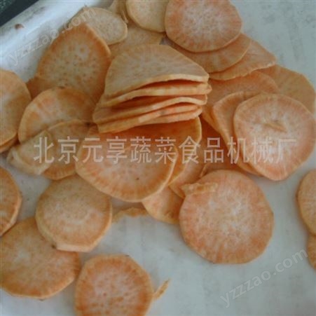北京连续式黄瓜切片-切菜机厂家-元享机械
