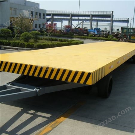 50吨重型牵引平板拖车 参数介绍 生产商 发货及时