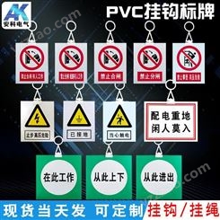 PVC电力安全标识牌标志牌配电室安全警示牌不锈钢电力标识标牌