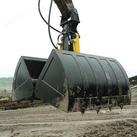 河道清淤回转液压挖掘机贝壳斗 设计合理 常压操作