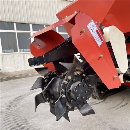 新款自走款履带旋耕机 遥控款耕地机 开沟施肥回填机 可以定制