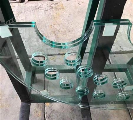 玻璃厂家8厘热弯玻璃8厘弯钢玻璃定制 12厘热弯夹胶 弯钢夹胶玻璃 热弯玻璃定制